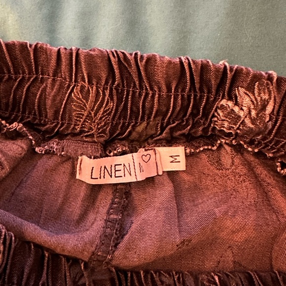 Floral Linen Luv Jeans - Picture 4 of 9